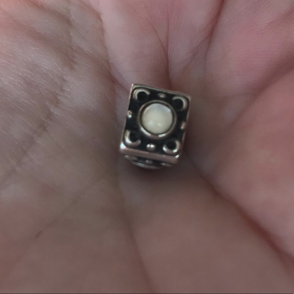 Pandora Moonstone charm